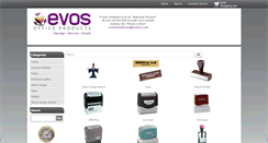 Desktop Screenshot of evos.eaglestamp.net